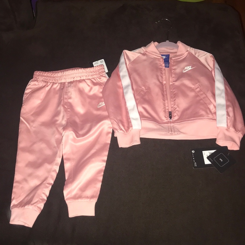 Nike satin suit